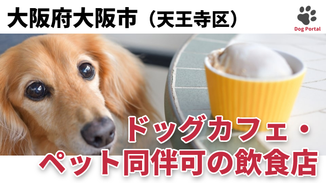 最新 大阪市天王寺区のドッグカフェ ペット可飲食店 11件