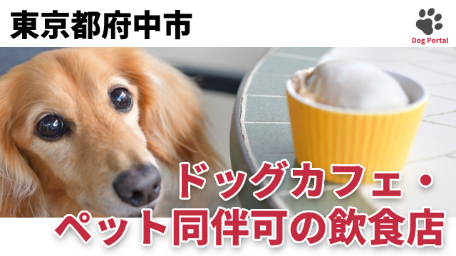 最新 東京都府中市のドッグカフェ ペット可飲食店 18件